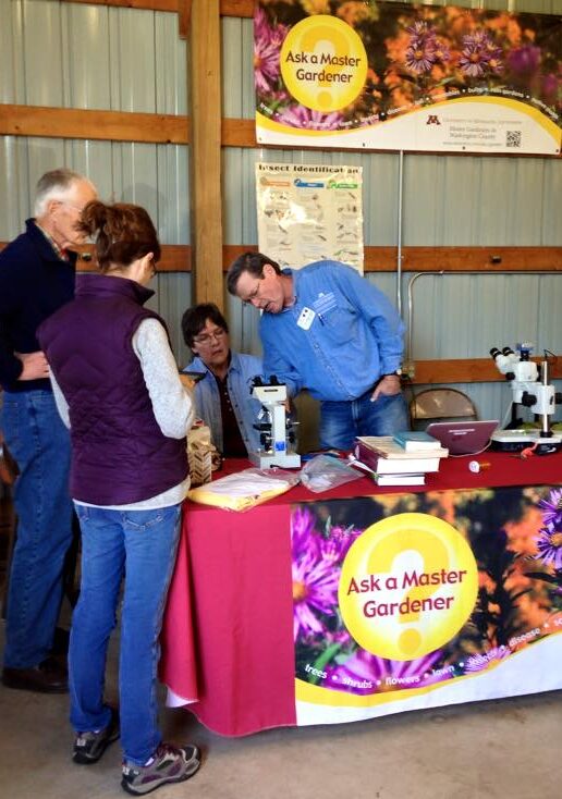 ask a master gardener event, Washington County Master Gardeners, Minnesota